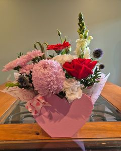 All: All My Heart – Heart Shaped Floral Arrangement