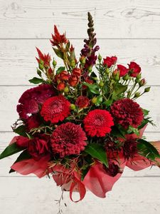 Fresh Florals: Red Floral arrangement