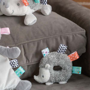 Mary Meyer Taggies Heather Hedgehog Teething Rattle