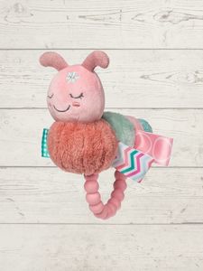 Mary Meyer Taggies Camilla Caterpillar Teething Rattle