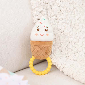 Mary Meyer Sweet Soothies Ice Cream Teething Rattle