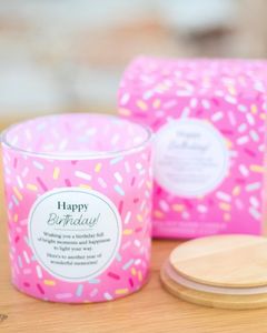 Happy Birthday Scented Candle