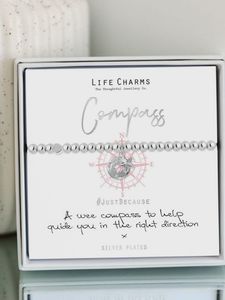 Life Charms Jewellery – Compass Bracelet