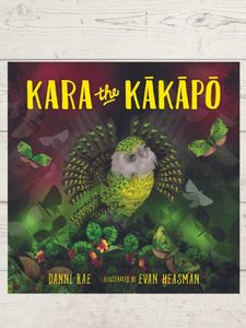 Books And Colouring: Kara the Kākāpō – Paperback Children's Book