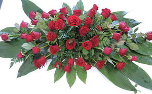 Products: Red Roses Casket