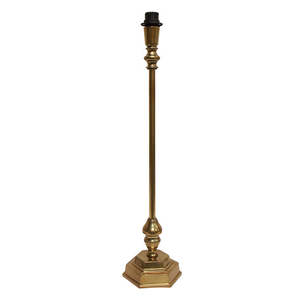 Antique Gold Hexagon Lamp Base