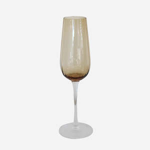 Casablanca Flute Glasses ~ Set of 4