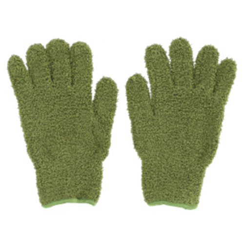 Garden Outdoor: Plant Dust Gloves Green 14x23x2cm