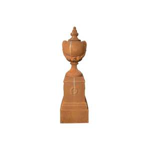 Garden Outdoor: Le Monde PALLADIO URN ON PEDESTAL RUST