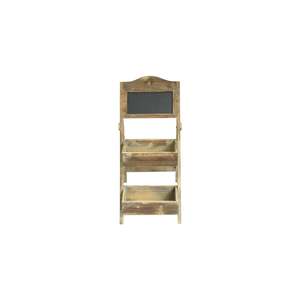 Garden Outdoor: Le Monde Small Florist Stand With 2 Planters