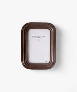 Gifts Accessories: Chestnut Ribbed Photoframe 4x6