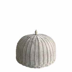 Gifts Accessories: Le Monde Rattan Food Dome White
