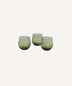 French Country Collection: Serena Green Tumbler ~ Set of 4