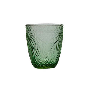 Drinkware: Vintage Green Tumbler - Set of 4
