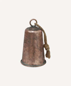 Christmas Decor: Bronze Bell Tall
