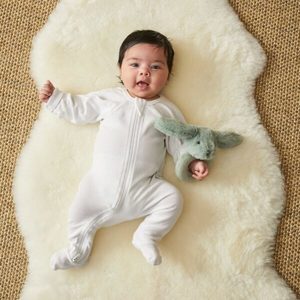 Jiggle & Giggle Green Bunny Rattle