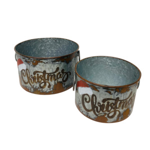 Round Zinc Tins