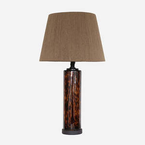 Leopard Glass Table Lamp Base