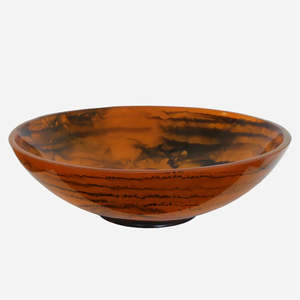 Tortoise Resin Bowl ~ Large