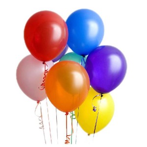 Products: Coloured Latex Balloon – Flowers in the City
