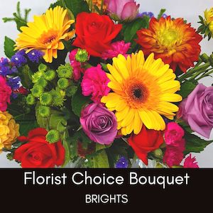 Florist Choice Bouquet - brights - Native Florist