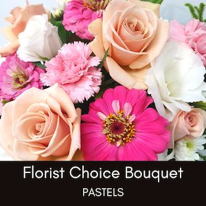 Florist Choice Bouquet - pastels - Native Florist