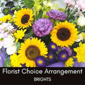 Products: Florist Choice Arrangement - brights - Native Florist