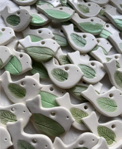 Botanic Ceramic Bird