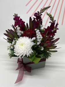 Christmas: Holiday Posy Box