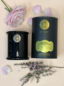 Surmanti: Surmanti Long Burning Eco Soy Wax Candle