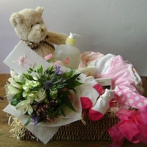 Baby: Baby Girl Gift Basket