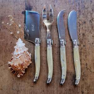 Giftware Extras: Laguiole Neron Cheese Cutlery