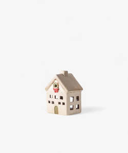 Giftware Extras: French Country Alsace Tealight Christmas Villa