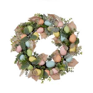 Pastel Egg Wreath