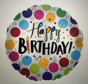 Products: Balloon- Happy Birthday - Flowers that Wow- Florist - South Auckland Delivery