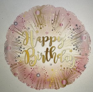 Balloon- Happy Birthday - Flowers that Wow- Florist - South Auckland Delivery