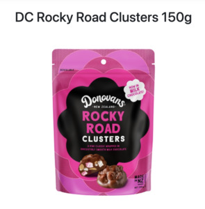 DC Rocky Road Clusters - 150g New Zealand Chocolate Treats - Flowers that Wow- F&hellip;