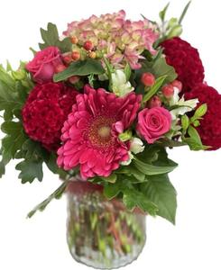 Be Mine Posy Incl Vase