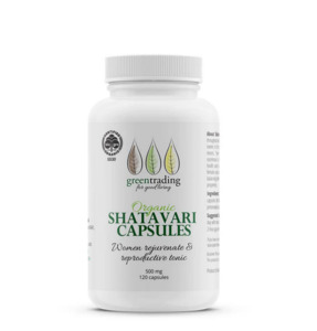 Lactation Support: Green Trading Shatavari Capsules (500mg) — Postpartum Nourishment and Gentle Lactation Support
