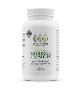 Lactation Support: Green Trading Moringa Capsules (500mg) — Postpartum Nourishment and Gentle Lactation Support