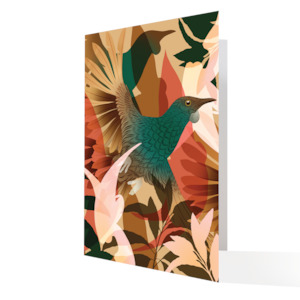 Tui Whenua A4 Art Card