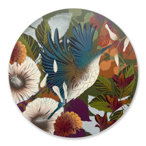 Handpainted: Autumnul Kingfisher - East 80cm