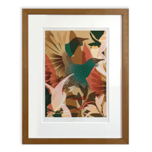 Whenua: Tūī Whenua Boutique Print