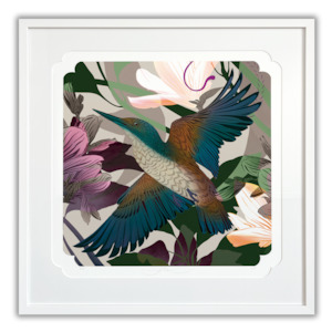 Evolution Kingfisher1 Heritage Print