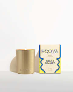 Candle: Holiday: Pear & Brandy Mini Goldie Candle