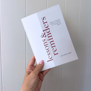 Gift Ideas For The Health Guru: LESSONS & REMINDERS book