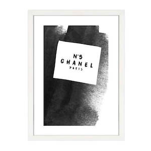 PAPIER HQ | WATERCOLOUR CHANEL PRINT