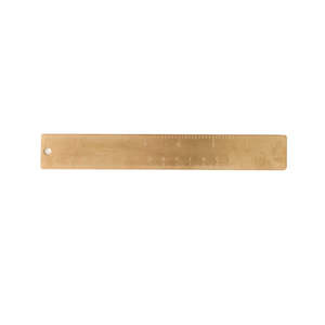 Papier Hq Stationery: Brass ruler