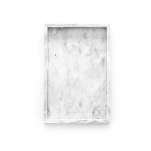 Marble rectangle tray