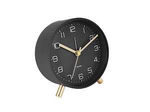 Mothers Day: Lofty Alarm Clock with Light - Black